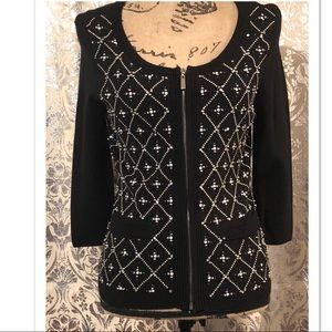WHBM•Embellish•Cardigan